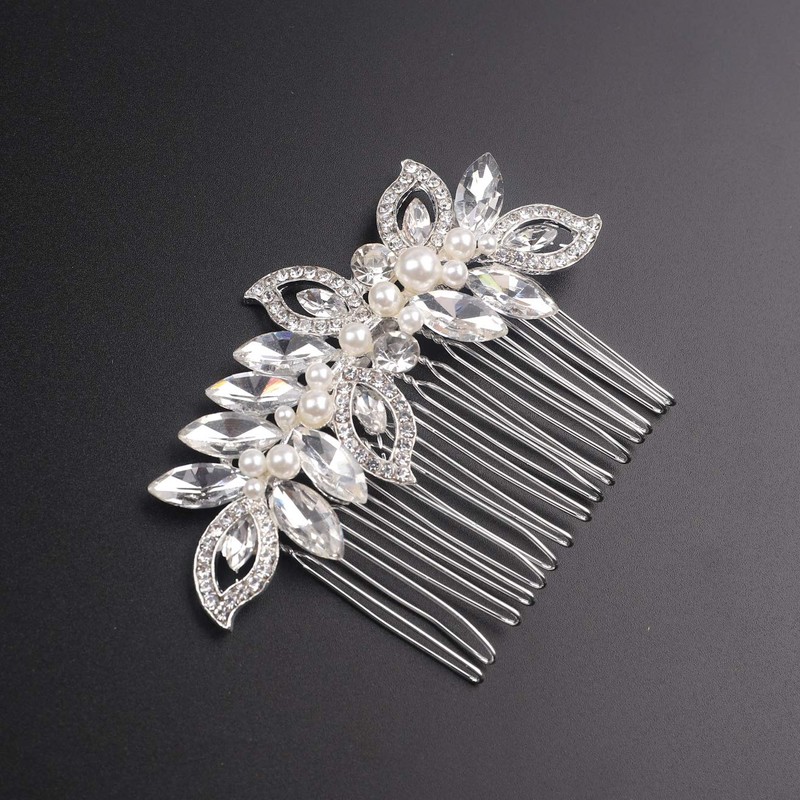 Kercisbeauty - Peine para novia, damas de honor, diseño de