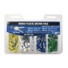Everbilt Ribbed Plastic Anchor Pack w/Screws (202 pc pks) 802464