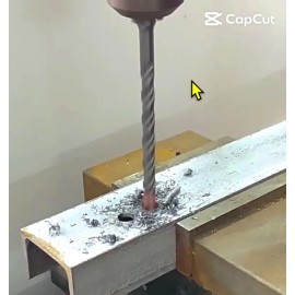 HF SDS-Plus Drill Bit 3/4" x 10" Rotary Hammer Bit Carbide Tip Drill Concrete-5Pcs