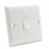 BG Electrical 811 Nexus Single 1 Gang 1 Way White