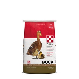 Purina Duck Food Pellets with Niacin, Prebiotics & Probiotics, Nutritionally Complete for All Life Stages, 40 lbs