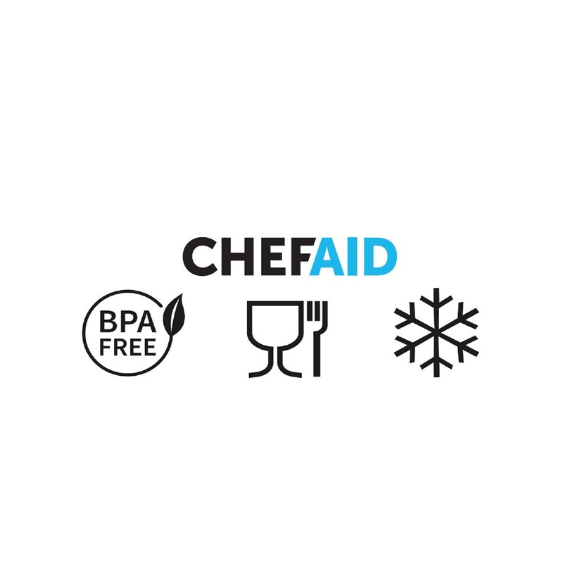 Chef Aid Clear Plastic Bath Organiser with Suction Pads, Perfect