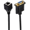 Halokny VGA to RJ45 Extender Over Ethernet Adapter Cable, VGA