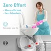 AIR U+ Electric Toilet Brush and Holder Set with 5