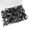 ALLCLEAN 3/16" x 3/4"Tri-Fold Large Head Rivets Assortment - 100Pcs,Black