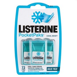 Listerine PocketPaks Cool Mint 72 Strips