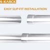 A-KARCK Straight Exhaust Pipe 2" OD, Stainless Steel 40" Long