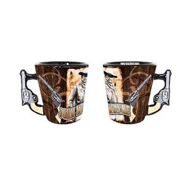 John Wayne Shot Glass Pistol Handle