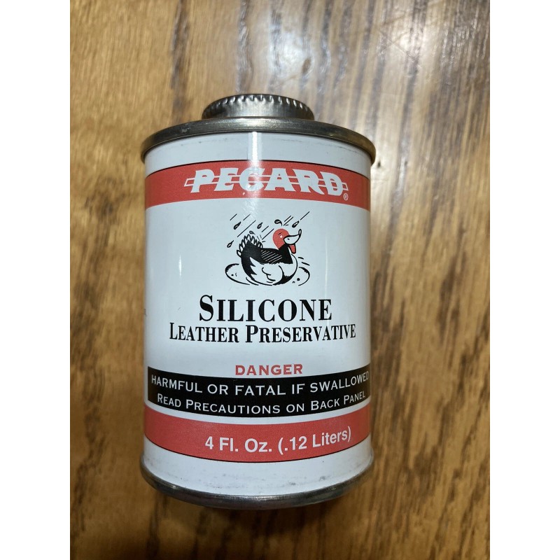 Pecard Neverleak Silicone Dressing Leather Waterproofing 4 oz Boots Preservative