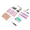3 in 1 Eyelash Extension Kit Mannequin Head False Lashes