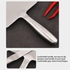 Food Scraper with Picking Stick Stainless Steel Dough Scraper Multipurpose