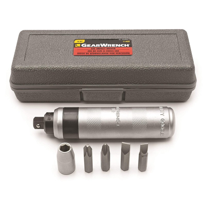 GEARWRENCH 6 Pc. 3/8" Drive Impact Driver Set - 1140D