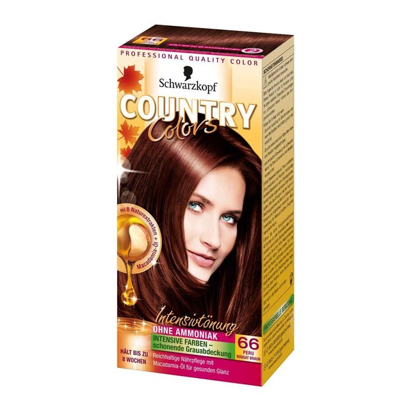 Country Colors Schwarzkopf Country Colors 66 Peru Nougat Brown