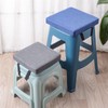 Stool Cushion Square with Ties 10/11/12/14in,Non-Slip Bar Stool Cushion Square