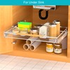 iPEGTOP 2 Pack Pull Out Cabinet Drawer Shelf Organizer, Extendable