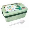 Lecute Lonchera 2 Pisos Escolar Oficina Lunch Kawaii Libre Bpa