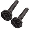 SPARES2GO Adjustable Screw Leg Feet for Indesit Dishwasher (Pack of