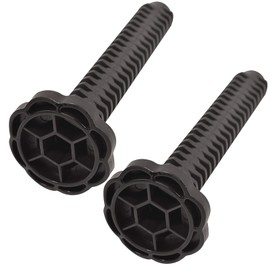 SPARES2GO Adjustable Screw Leg Feet for Indesit Dishwasher (Pack of 2)