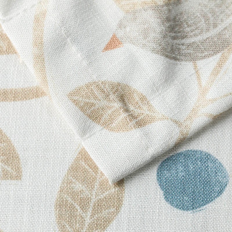 VOGOL Tie-up Valance 18 Inches Long Curtains for Kitchen Small