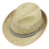 Men´s straw hat, summer hat colour nature, different sizes, sun