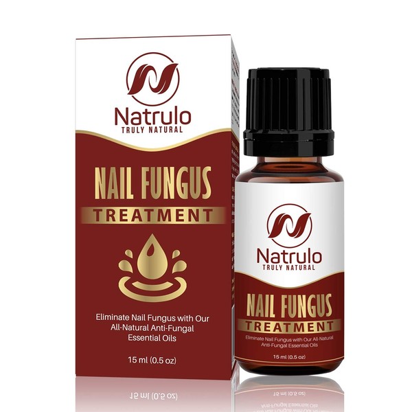 Nail & Toenail Fungus Treatment - Natural Anti Fungal Nail Balm with Tea Tree Oil - 100% Pure Liquid Homeopathic Infection Fighter Remedy - Destroys Fungus & Restores Clear Healthy Nails, Made in USA