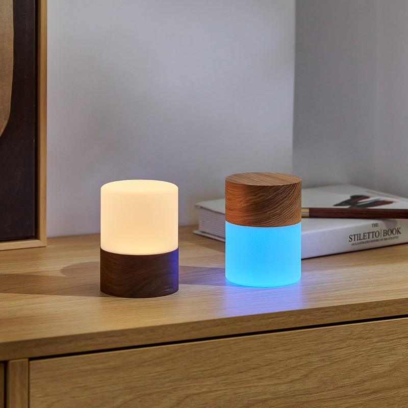 Gingko 7 Colour Changing RGB Large Lemelia Night Lights, Long