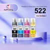 JoyPrinting Compatible Ink Replacement for Epson 522 Ink Refill Combo