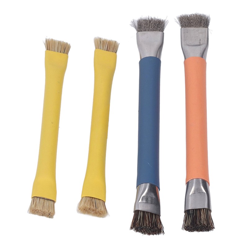 4PCS Keyboard Cleaning Brush Anti Static ABS Handle Stainless Steel