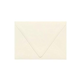 LUXPaper A6 Invitation Envelopes | Peel & Press | 4 3/4" x 6 1/2" | Natural | 80lb. Text | 30% Recycled | 50 Qty