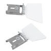 Bench Grinder Eyeshield, 2Pcs 304 Small Stainless Steel Shield Angle