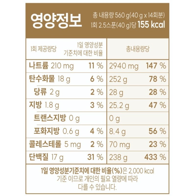 칼로바이 다밀 뉴트리션 분말 인절미맛, 560g, 1개 Calobye Damill Nutrition