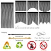 Taiyuhomes String Door Curtains Fly Screen Curtain For Window Decorations