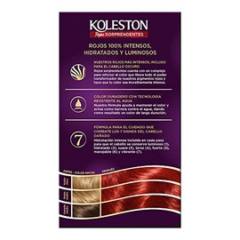 Koleston Tinte Permanente 7744 Rojo Cobrizo Intenso, 70 ml - Paquete de 1