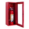Fire Extinguisher Mount - Red Cabinet with Door - 22