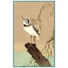 Orenco Originals Lapwing Bird Asian Ohara Shoson Counted Cross Stitch