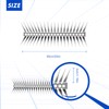 Bird Spikes - Stainless Steel Fence Spikes for Pigeons, Raccoons,