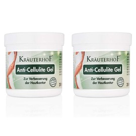 Kräuterhof Anti-Cellulite Gel 250 ml Pack of 2 (2 x 250 ml = 500 ml)