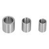 3Pcs Reducing Bushing Adapters Multifunctional Bearing Steel Sleeves for Bench