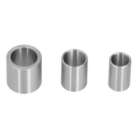 3Pcs Reducing Bushing Adapters Multifunctional Bearing Steel Sleeves for Bench Grinding Wheel