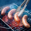Westmark Barbecue tongs and serving tongs, with stainless steel beaker