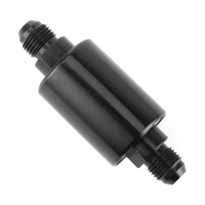 Car High Flow Inline Fuel Filter Aluminium Alloy 100 Micron