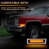 NEIFILES Front LED Side Marker Lights Fender Bumper Lamps Compatible