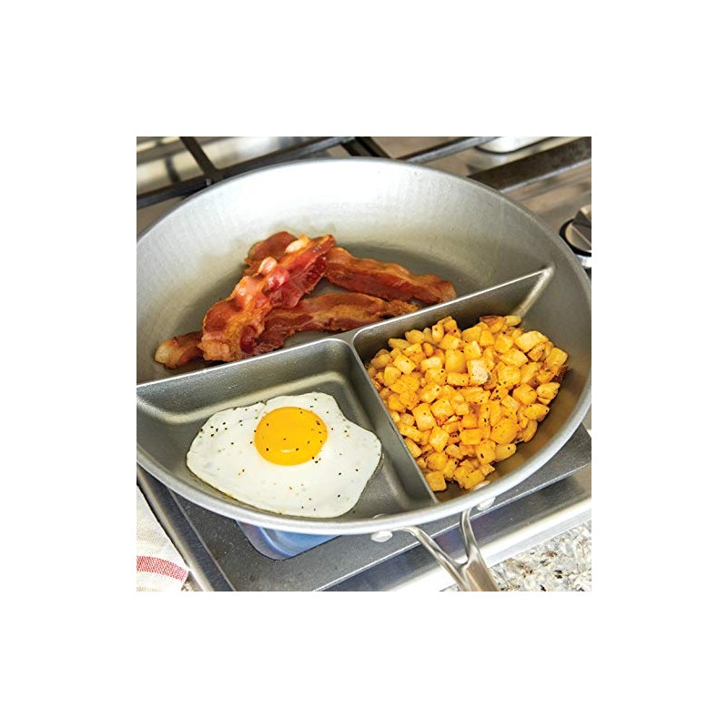 Nordic Ware - 14621 Nordic Ware Divided Sauce Pan, 3-in-1,