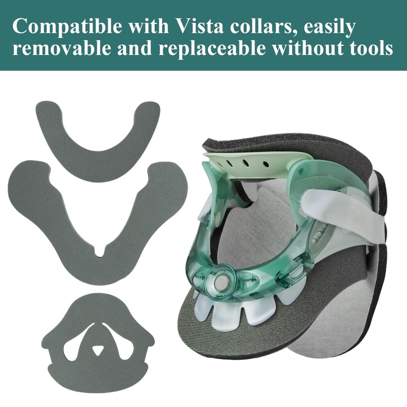 EHRBGK Aspen Vista Replacement Cervical Collar Pads - Medical Replacement