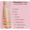 MCOBEAUTY FLAWLESS GLOW LUMINOUS SKIN FILTER - 4.5 MEDIUM, #MCH439