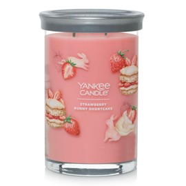 Yankee Candle Strawberry Bunny Shortcake Signature Tumbler, Pink
