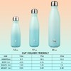 Konokyo Insulated Water Bottles,25 oz Double Wall Stainless Steel Vacumm