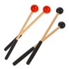 WHAMVOX 2pairs Mallets for Marimba and Tongue Drum Lightweight Percussion