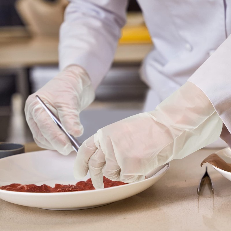 joeji's Kitchen 100pcs Eco Friendly Biodegradable Disposable Gloves - Medium