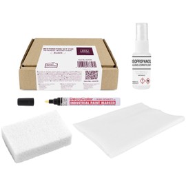 LEVIATAN Gravestone Restoration Kit - Inscription Restoration Kit - Inscription Restoration Gravestone Renewal Oil Marker, Black